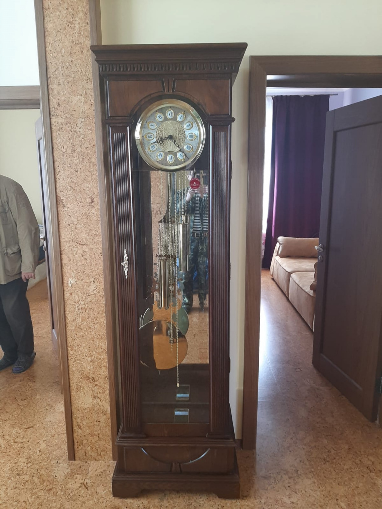 Напольные часы Columbus CR2566-271 в интерьере заказчика 2.jpg Напольные часы Columbus CR2566-271 в интерьере заказчика 2.jpg