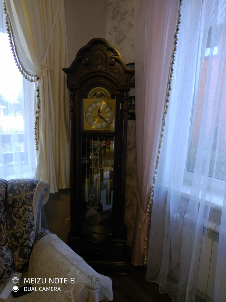 Напольные часы Columbus CR2057 в интерьере заказчика.jpg Напольные часы Columbus CR2057 в интерьере заказчика.jpg