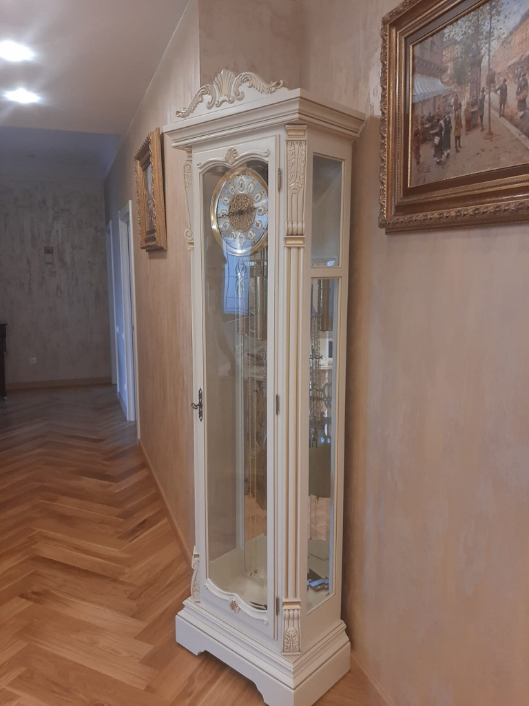 Напольные часы Columbus CR9009-271 в интерьере заказчика.jpg Напольные часы Columbus CR9009-271 в интерьере заказчика.jpg